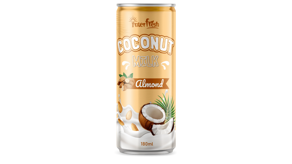 180ml Interfresh Coconut Milk Almond flavor