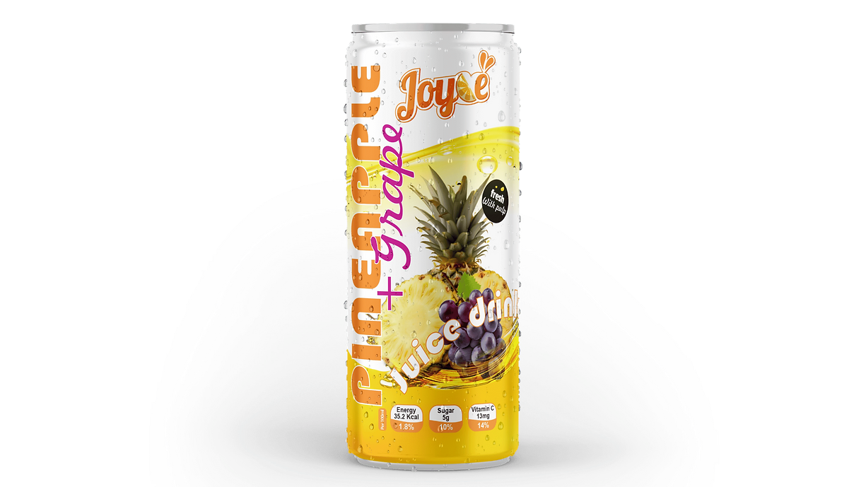 230ml Joyce Juice Pineapple and Grape