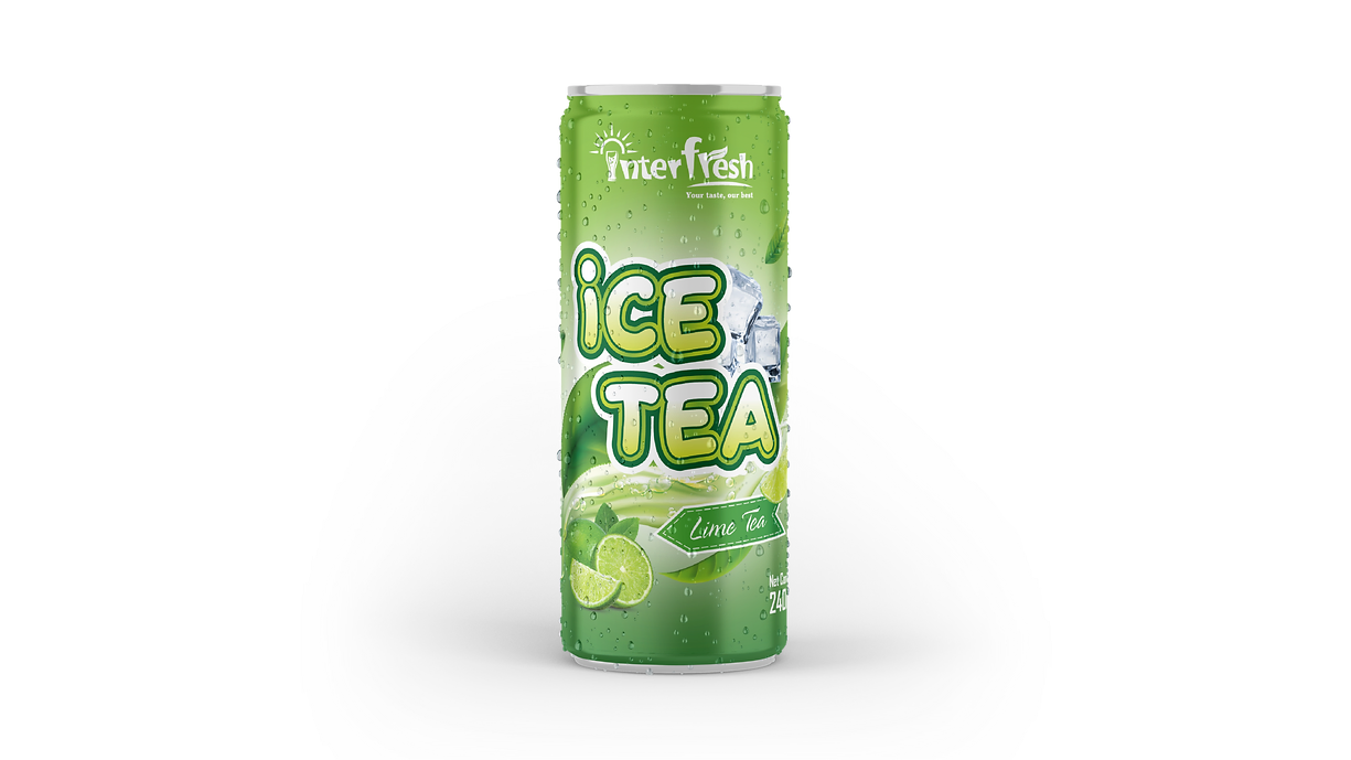 240ml Interfresh Ice Tea Lime