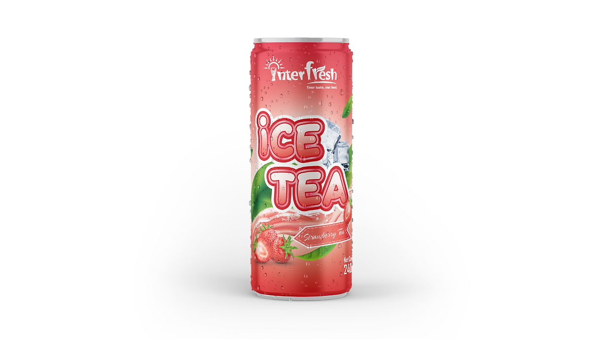 240ml Interfresh Ice Tea Strawberry