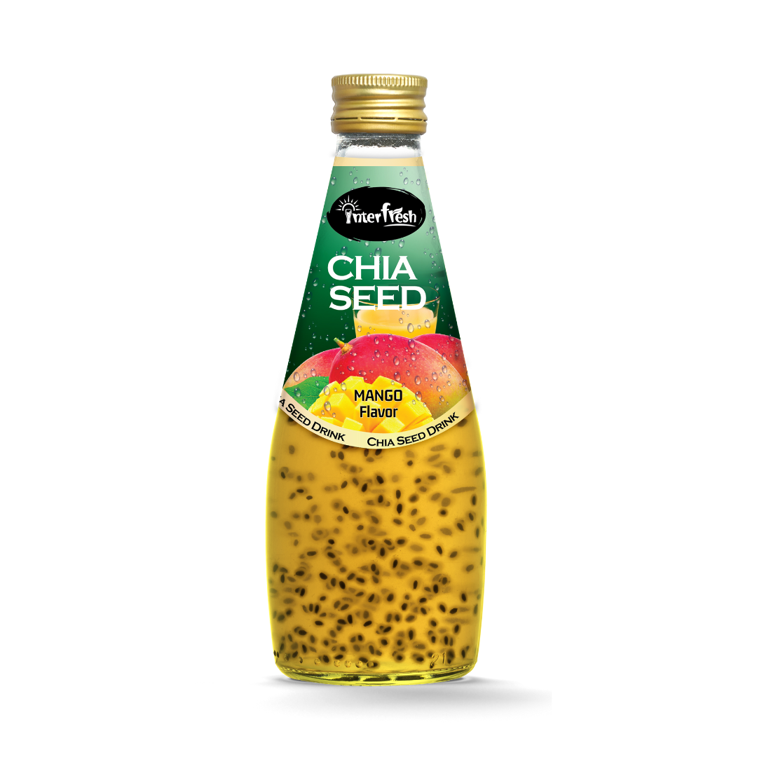 290ml Interfresh Chia Seed Drink Mango flavour