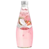 290ml Interfresh Coconut Milk with Nata de Coco Strawberry flavor