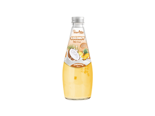 290ml Interfresh Coconut Milk with Nata de Coco Pineapple flavor