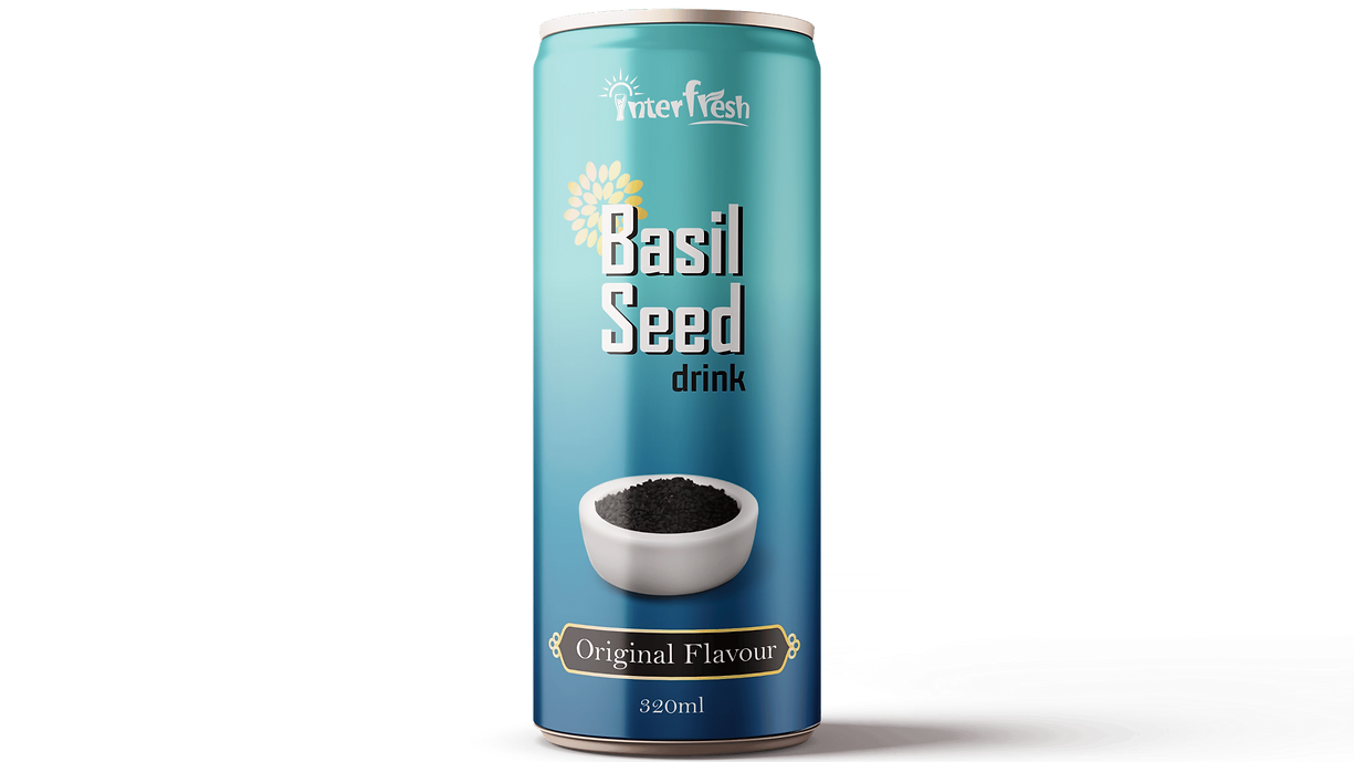 320ml Interfresh Basil Seed Drink Original flavour