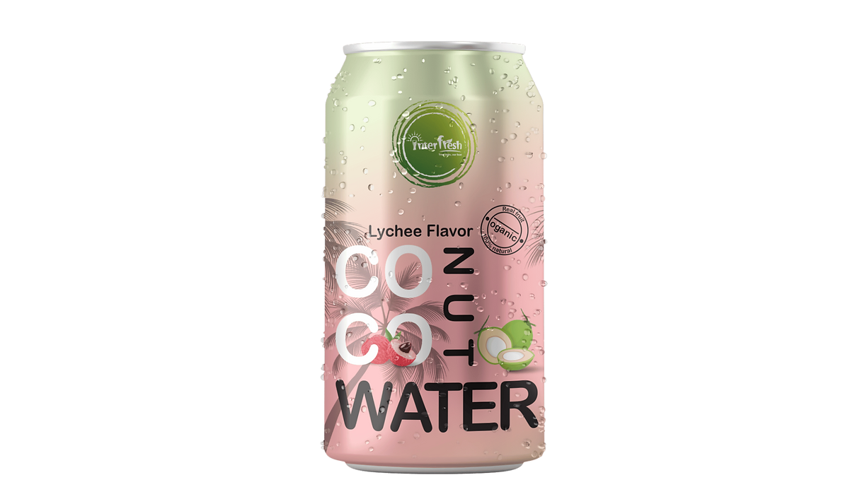 330ml Interfresh Coconut Water Lychee flavour