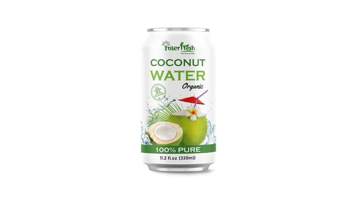 330ml Interfresh Coconut Water Organic 100% pure