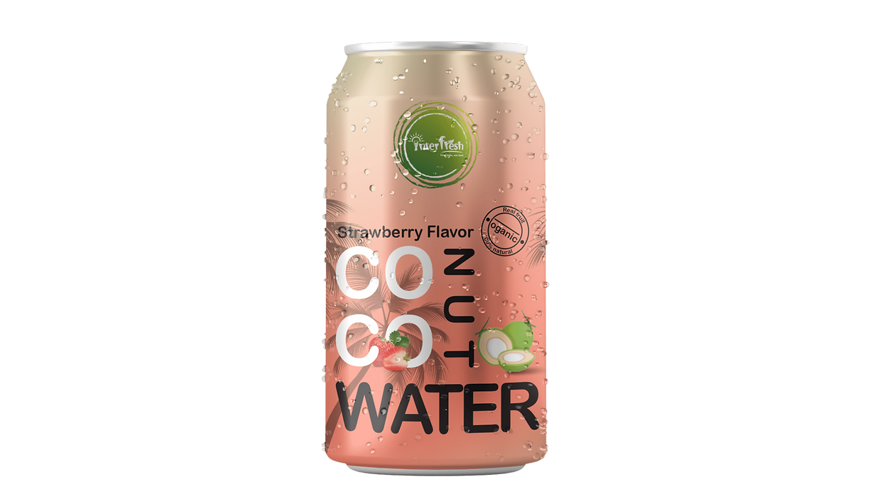 330ml Interfresh Coconut Water Strawberry flavour