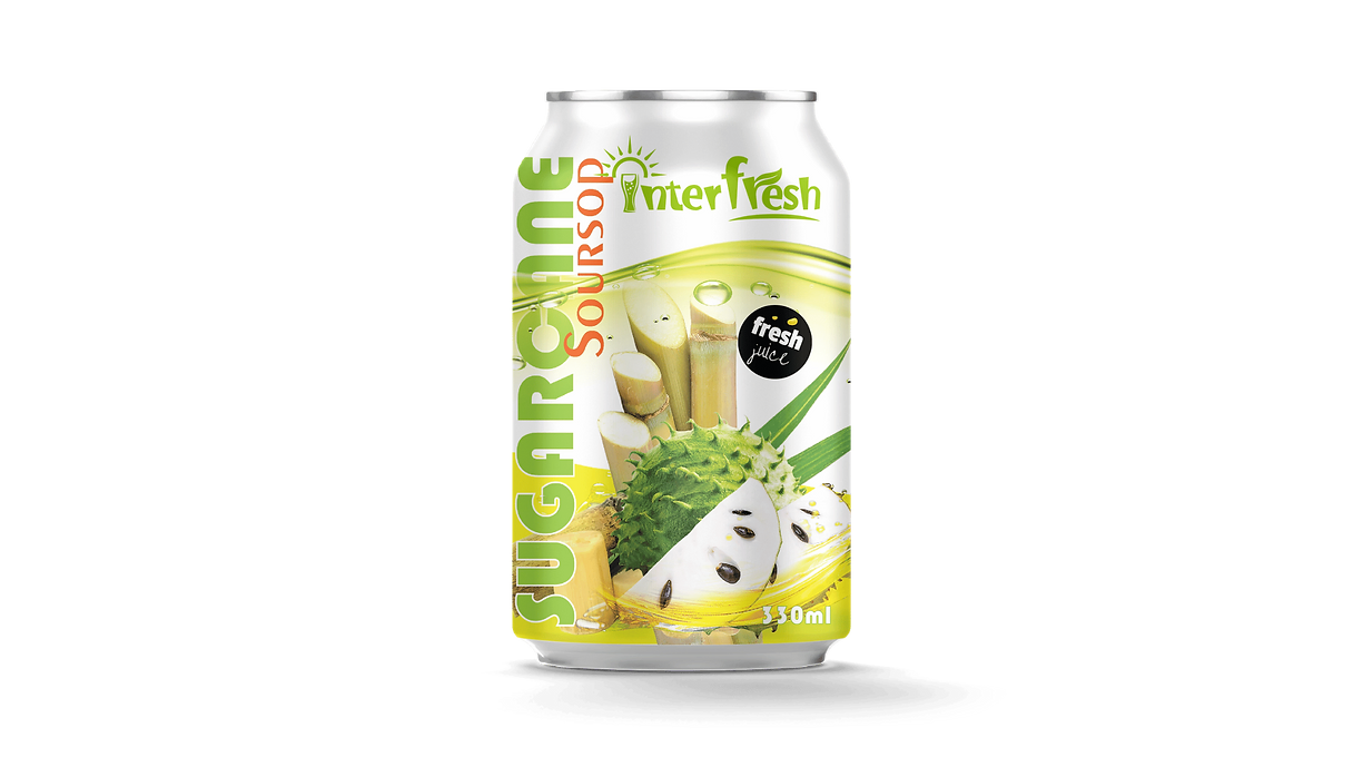 330ml Interfresh Sugarcane Soursop