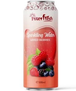 500ml Interfresh Sparkling Berries flavor