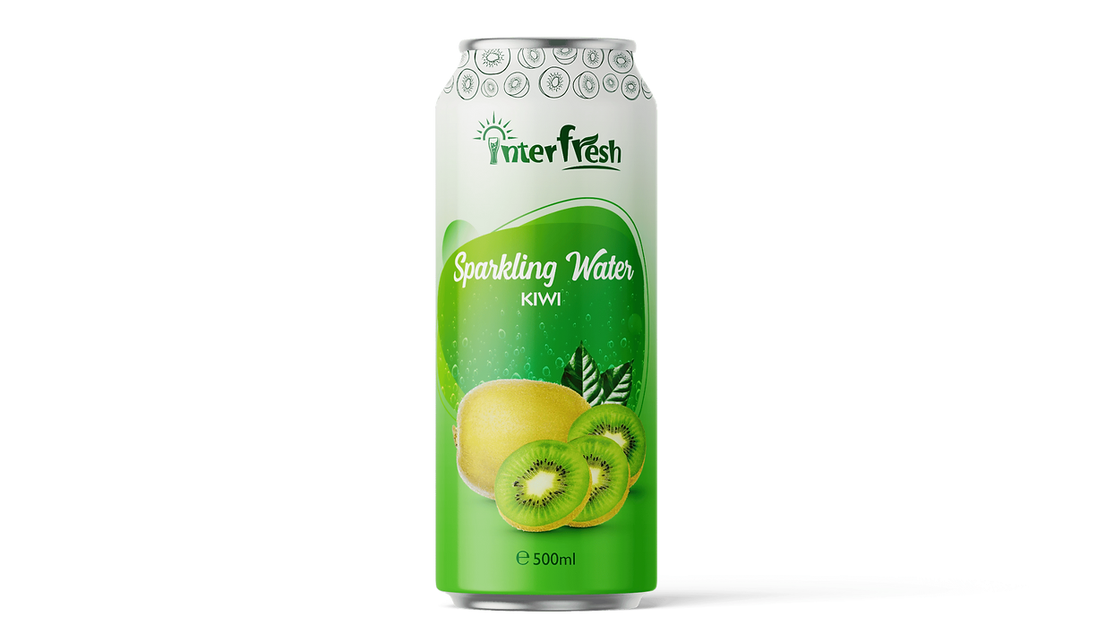 500ml Interfresh Sparkling Kiwi flavor