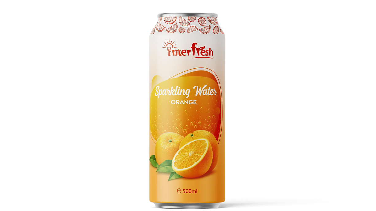 500ml Interfresh Sparkling Orange flavor