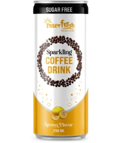 250ml Interfresh Sparkling Coffee Drink Lemon Flavor