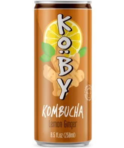 250ml Koby Kombucha Lemon Ginger