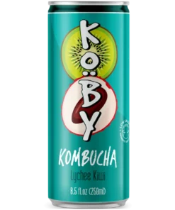 250ml Koby Kombucha Lychee Kiwi