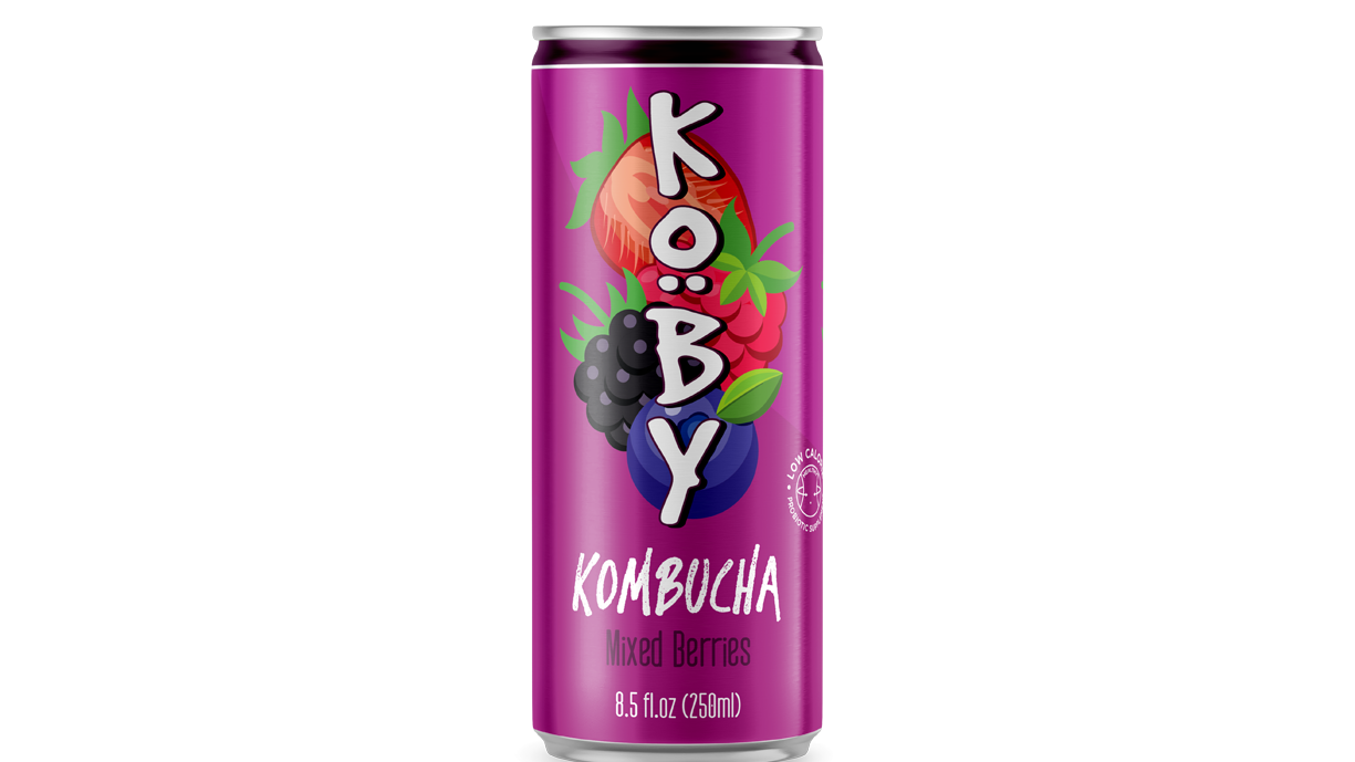 250ml Koby Kombucha Mixed Berries