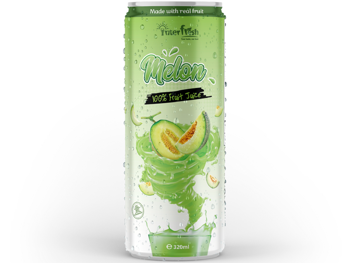 320ml Interfresh 100% Juice Melon