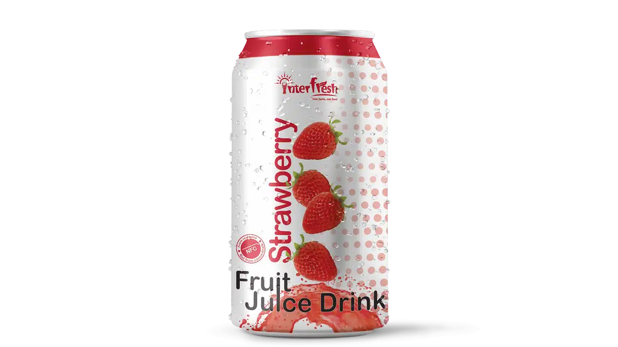 330ml Interfresh Strawberry Fruit Juice