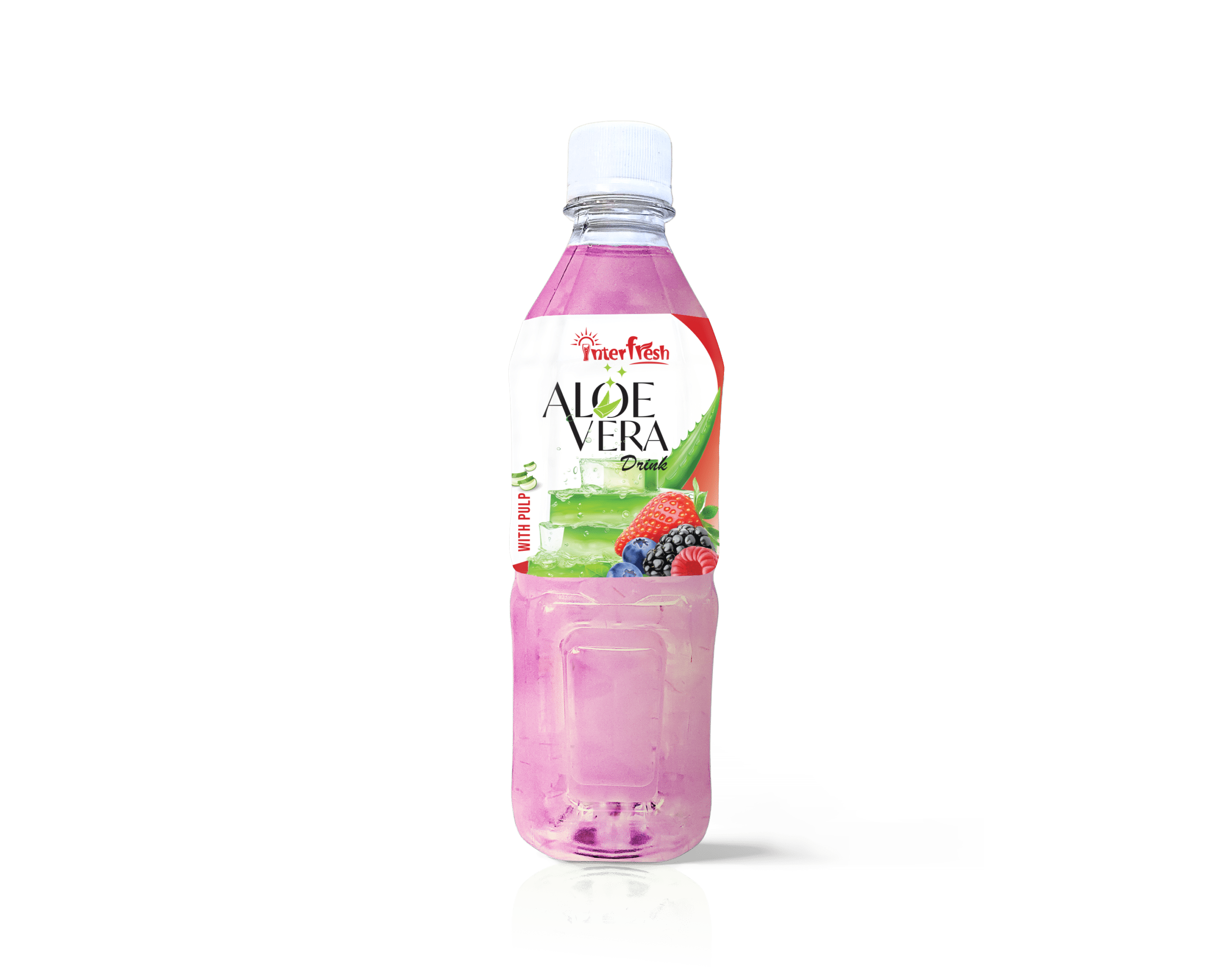 500ml Interfresh Aloe vera drink Mixed With Pulp