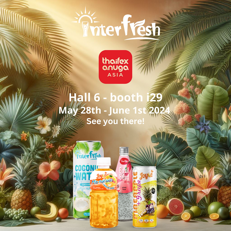 Intefresh beverage manufacturer at Thaifex Explore Exclusive Offerings at Thaifex 2024!