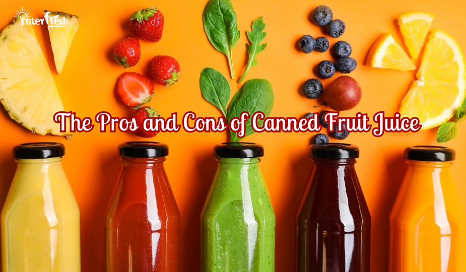 The Pros and Cons of Canned Fruit Juice What You Might Not Know