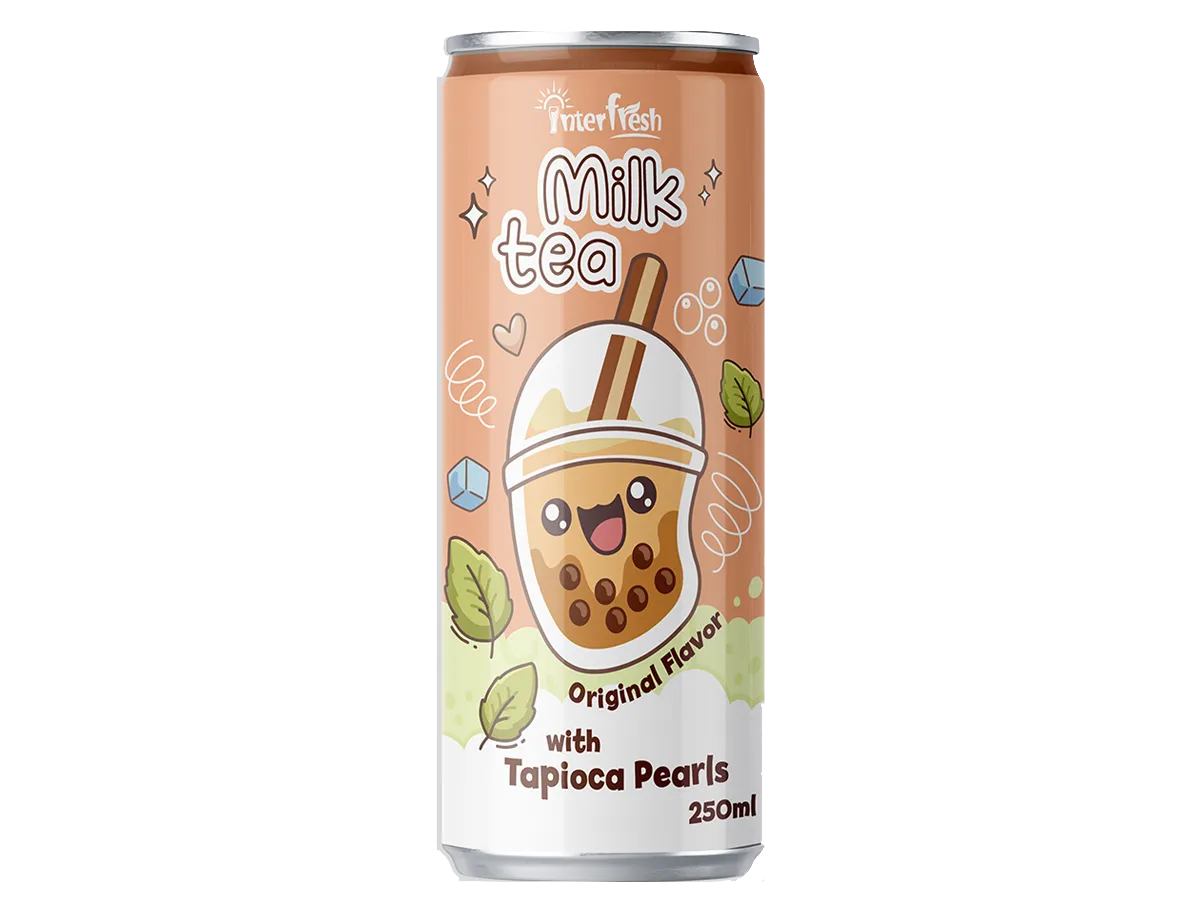 250ml Interfresh Original Milk Tea with Tapioca – Wholesale Export