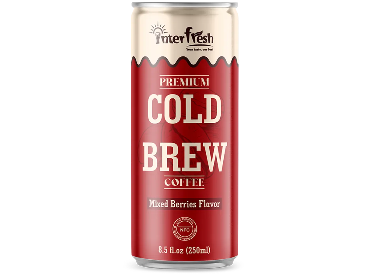 250ml Interfresh Mixed Berries Cold Brew Coffee – Bulk Supply