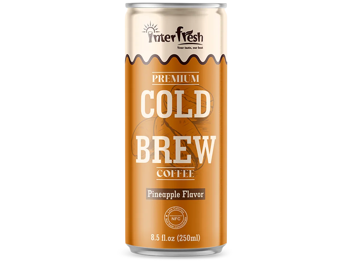 250ml Interfresh Pineapple Cold Brew Coffee – Bulk Export