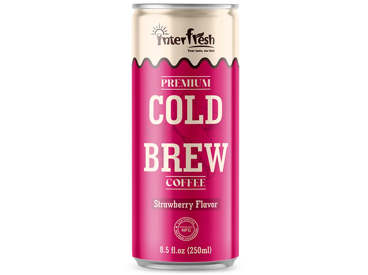 250ml Interfresh Strawberry Cold Brew Coffee – Wholesale Distributor