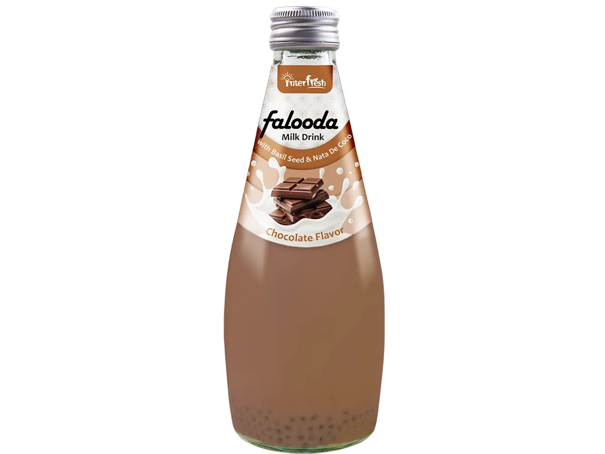 Chocolate Falooda Milk Drink