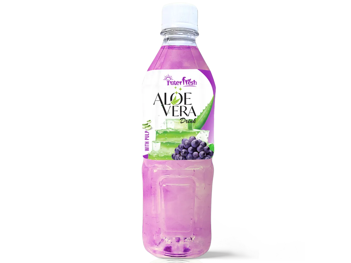 500ml Grape Aloe Vera Drink – Export & Wholesale