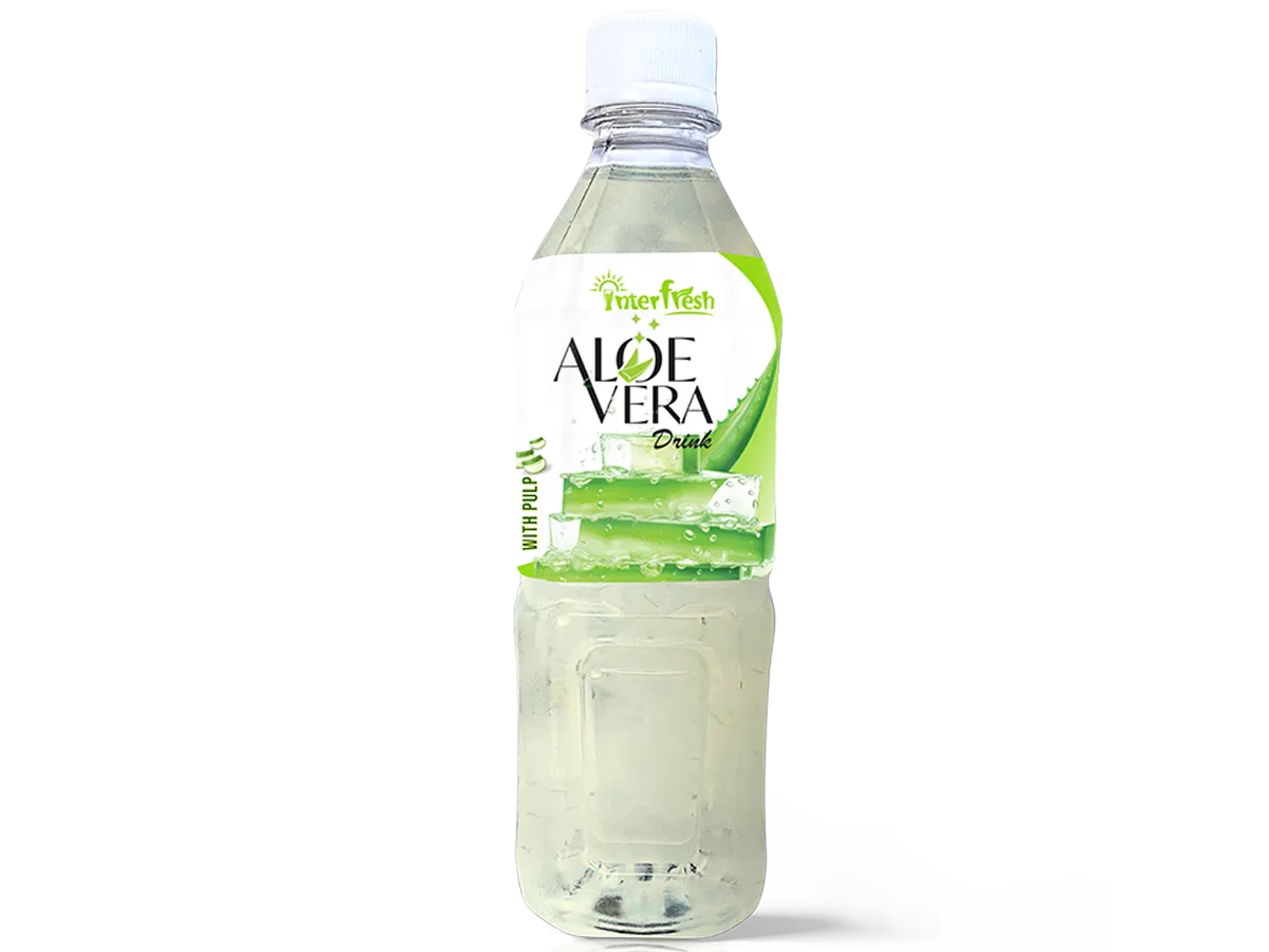 500ml-Interfresh-Aloe vera drink, Original, With Pulp