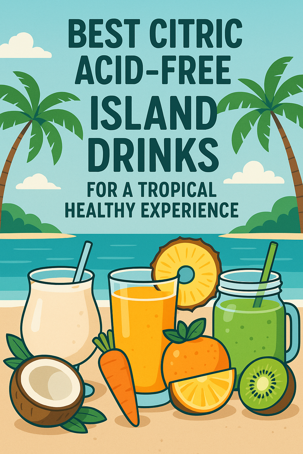 Best Citric Acid-Free Island Drinks for a Tropical Healthy Experience