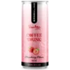 Sparkling Coffee Drink Less Sugar with Strawberry Flavor (250ml / 8.45oz Can)