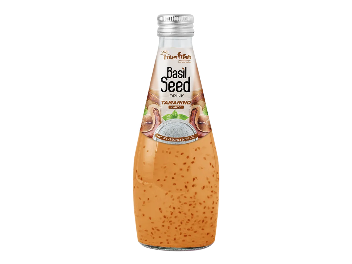 290ml Tamarind Basil Seed Drink | Unique Herbal Fusion Drink – OEM from Vietnam