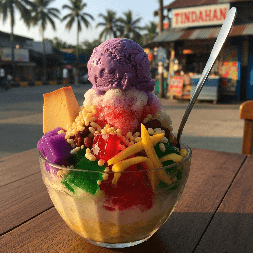 Filipino Halo-Halo dessert