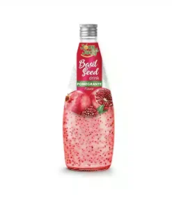 Jucy Jucy 290ml Pomegranate Basil Seed Drink