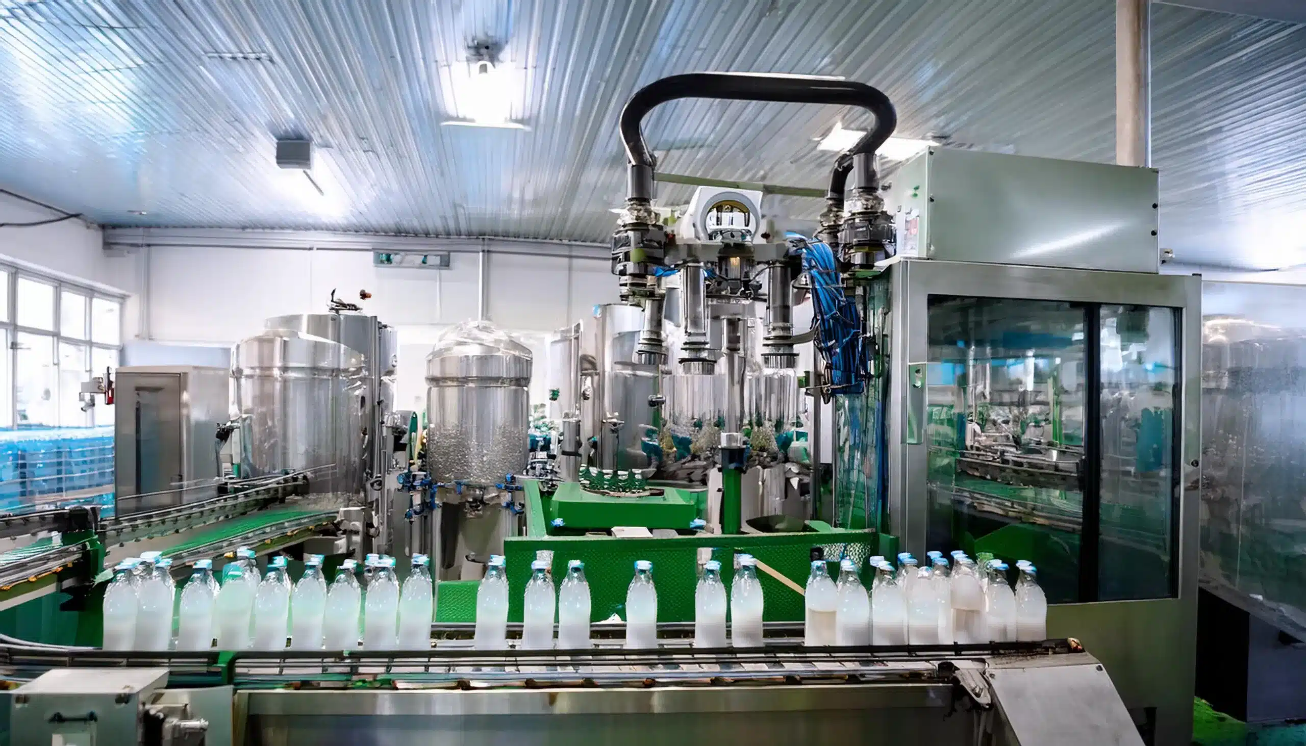 process bottling fresh coconut water factory scaled 1