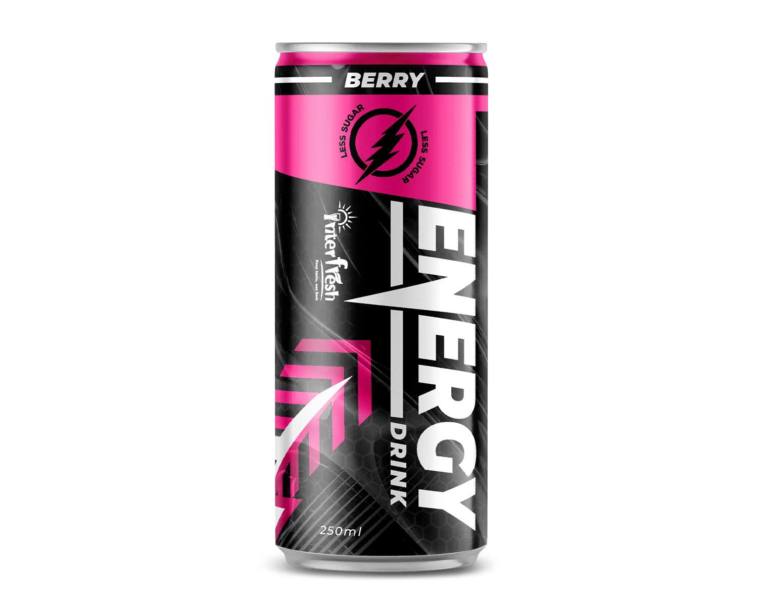 250ml Slim Can Energy Drink Less Sugar Original Flavor OEM Private Label Beverage Manufacturer and Bulk Export Partner 5 250ML SLIM ENEGRY DRINK LESS SUGAR BERY