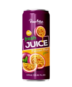 330ml sleek can juice passion fruit