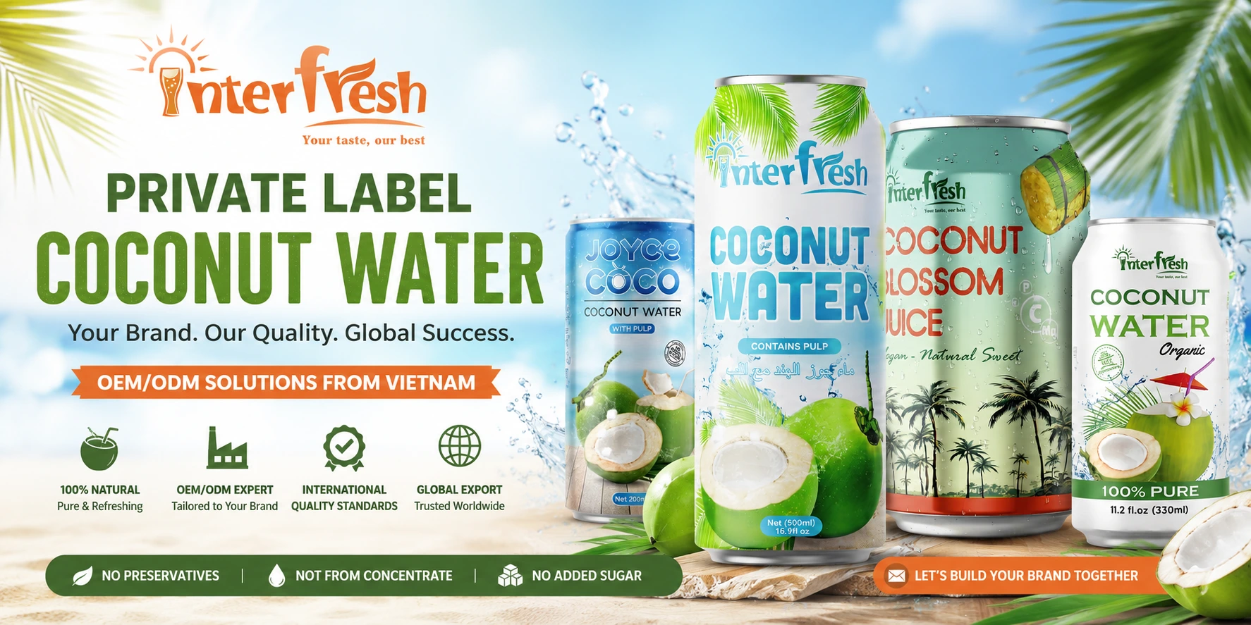 Private Label Coconut Water: OEM Manufacturing & Export Solutions for Global Brands 1 private-label-coconut-water