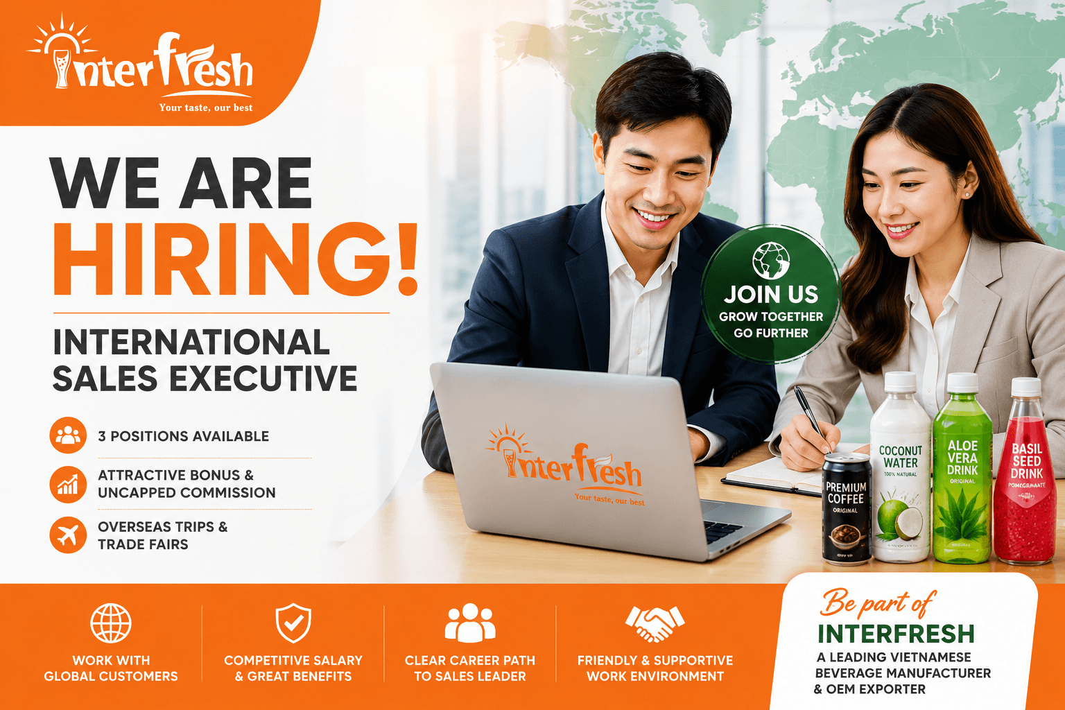 interational sale