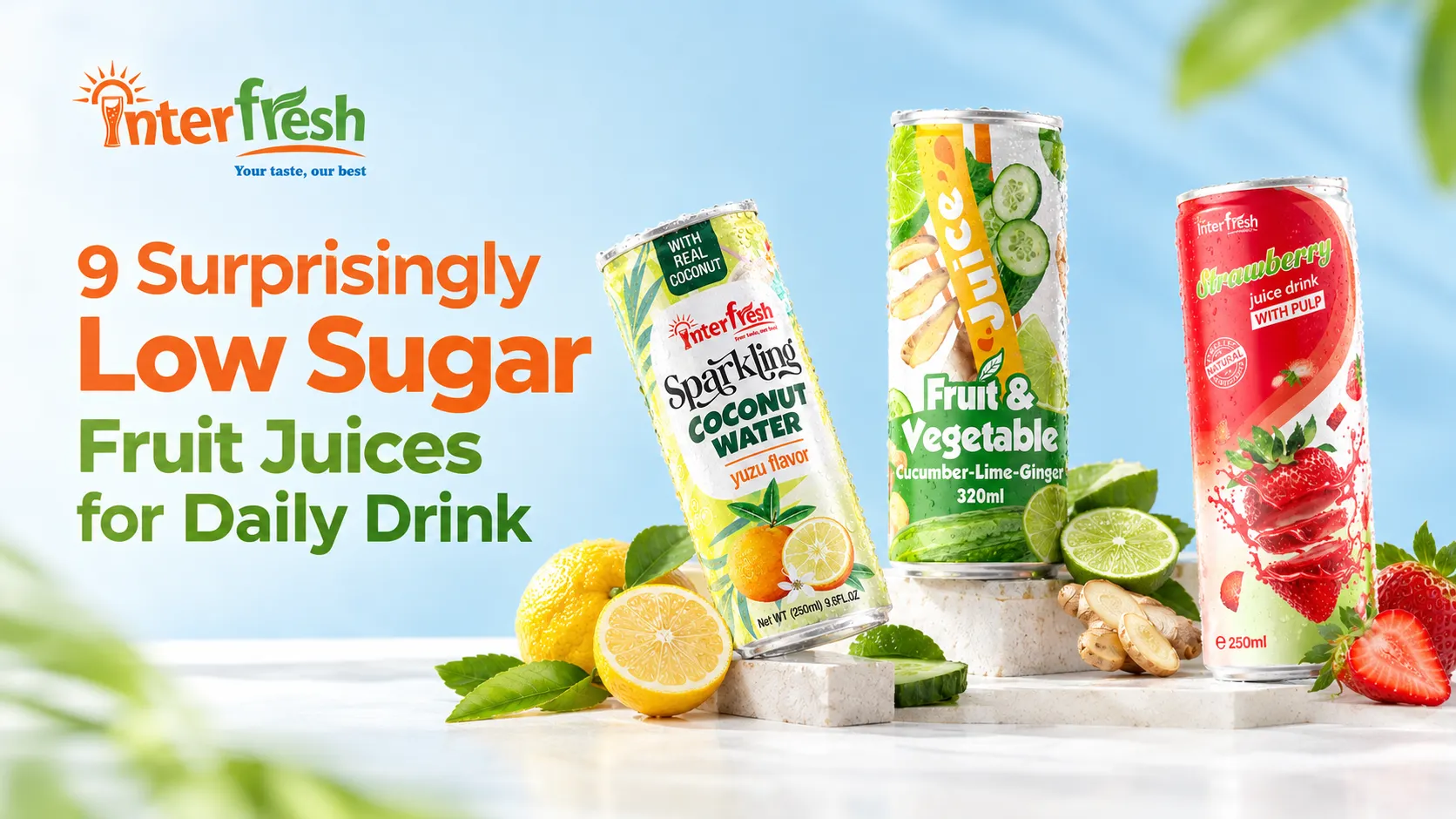 9 Surprisingly Low Sugar Fruit Juices for Daily Drink