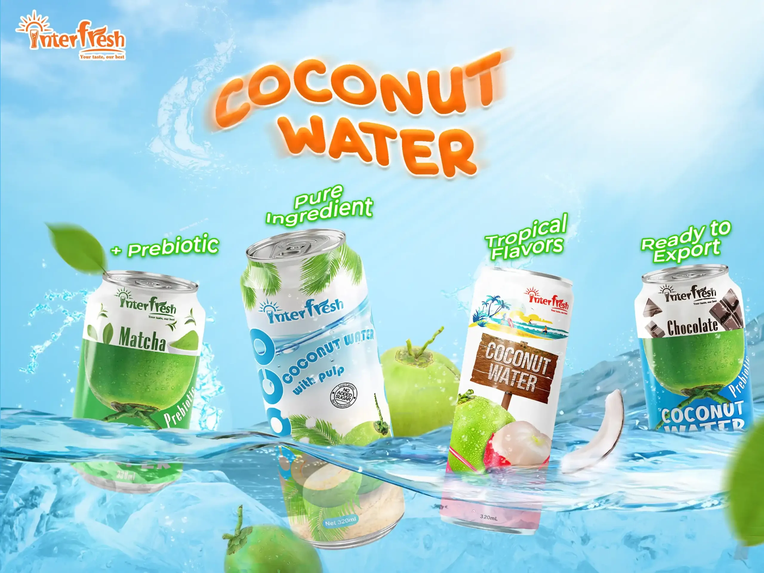 Coconut water 100%